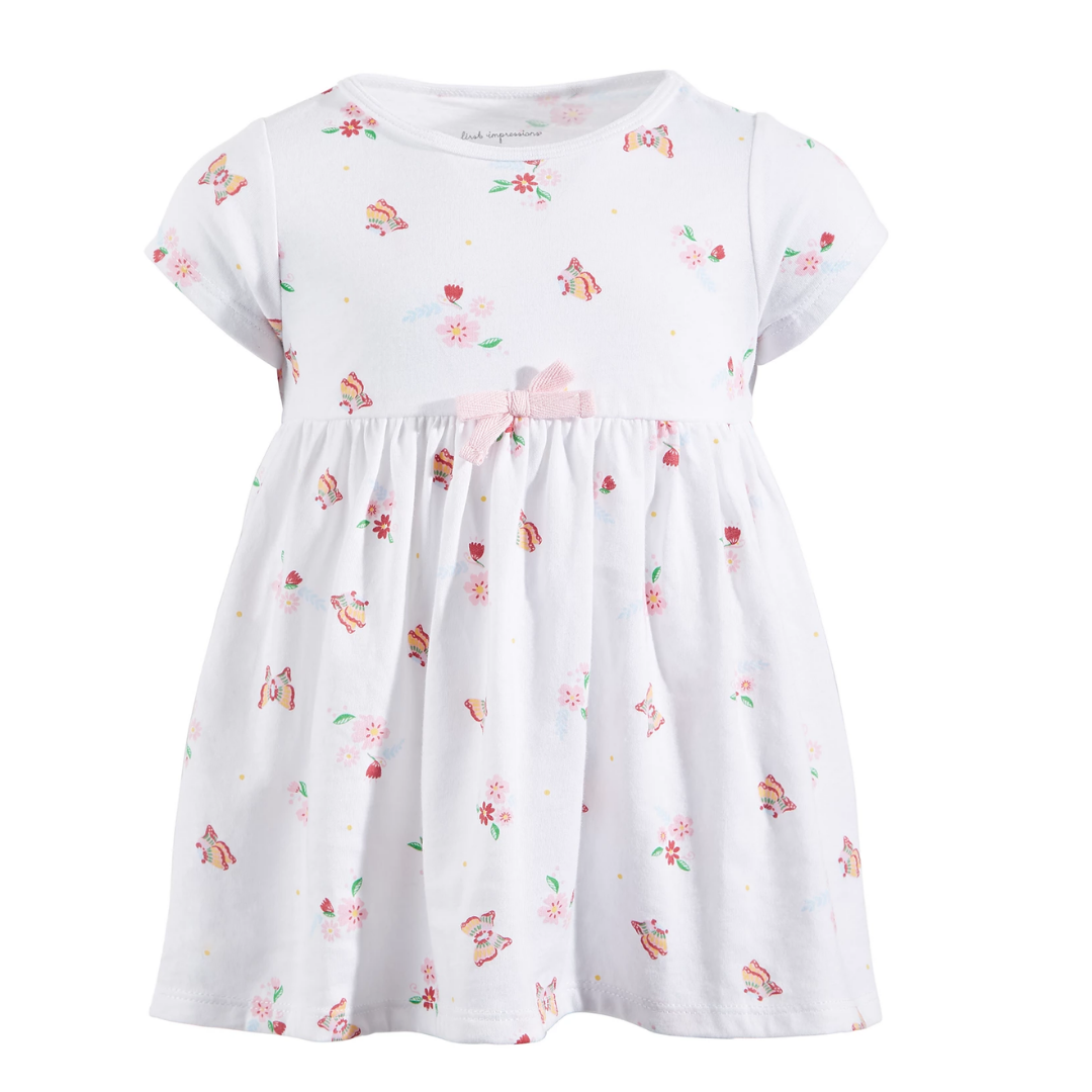 First Impressions Baby Girls Floral Print Tunic Shirt