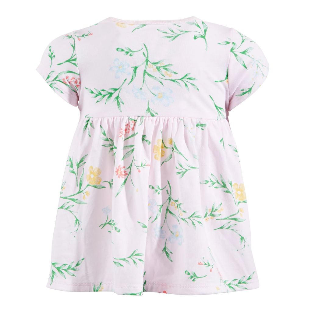 First Impressions Baby Girls Wildflower-Print Tunic Shirt