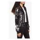 Sequin Bomber Jacket by SOCIALITE