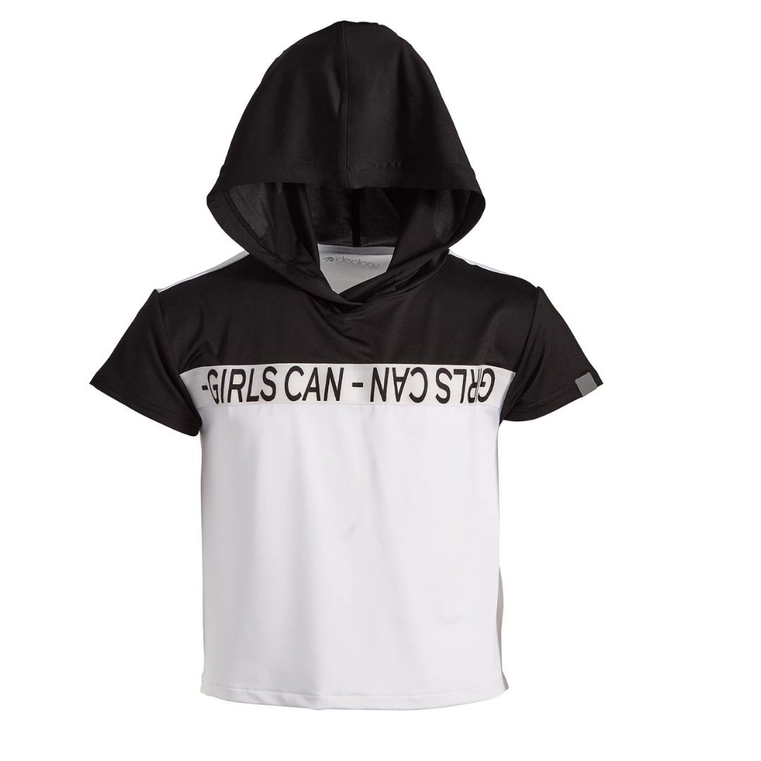 ID Ideology Big Girls "Girls Can" Hooded Top