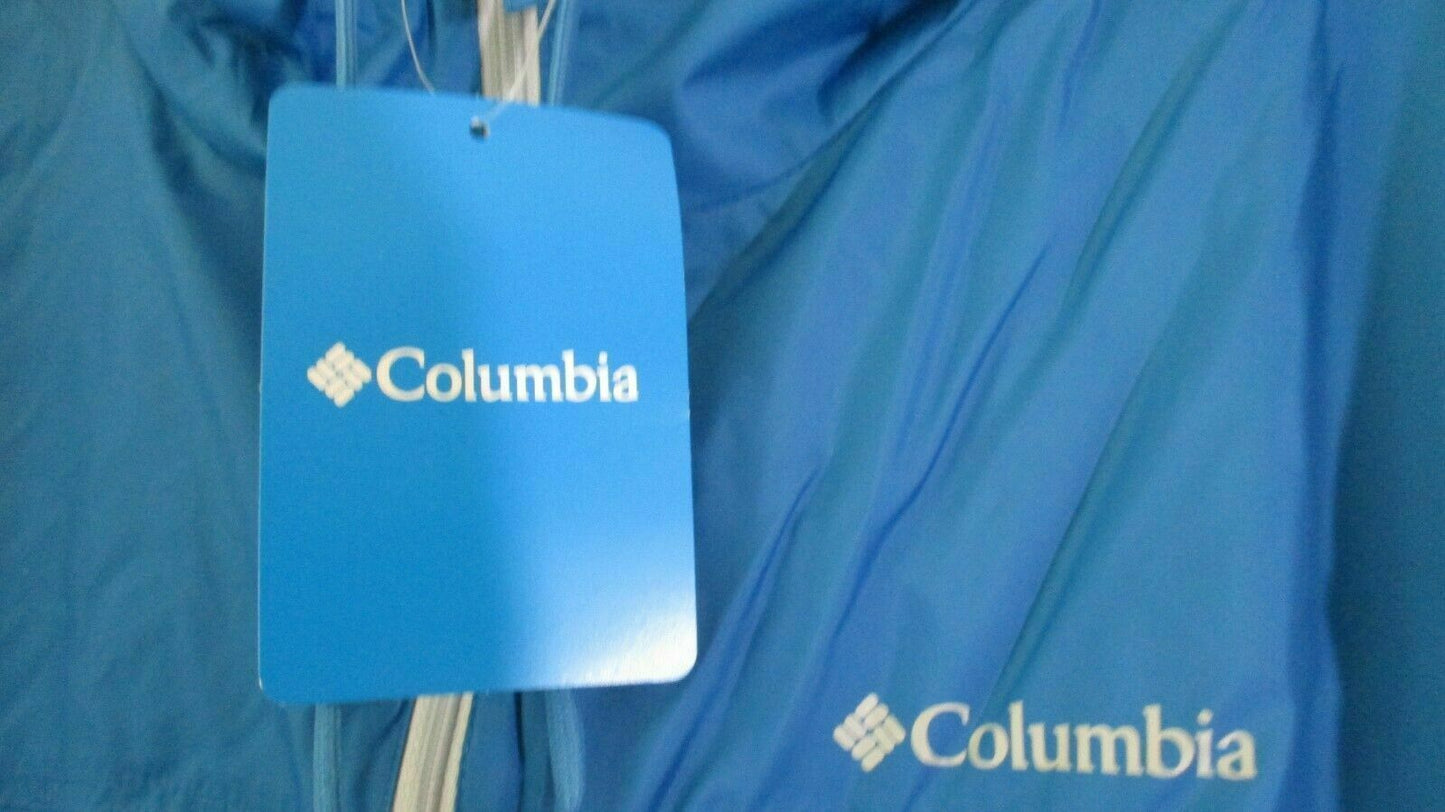 Columbia Ladies Windbreaker Jacket. 2-tone blue