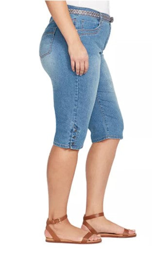 Gloria vanderbilt sale denim capris